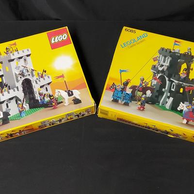 LEGO LEGOLAND CASTLE SETS- #6080 AND BLACK MONARCH'S CASTLE #6085