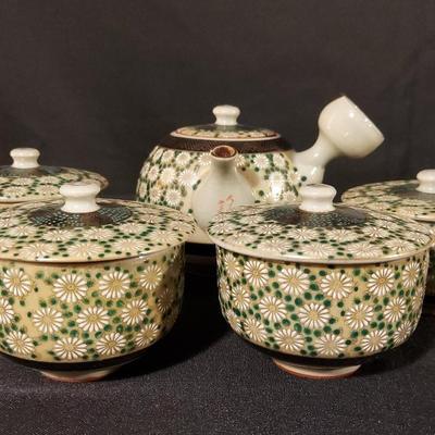 KUTANI JAPANESE TEA SET