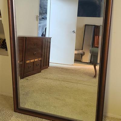 LARGE AND HEAVY CLASSIC WALL MIRROR 