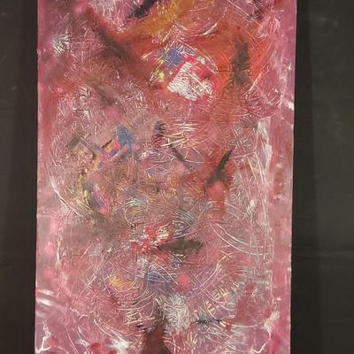 "FLYERS AND ZAPPERS" ACRYLIC ON CANVAS BY ASHI HOFFMAN