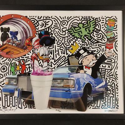"THE JUMP OFF PT. 2" NUMBERED PRINT BY ARTWORKBYADAM