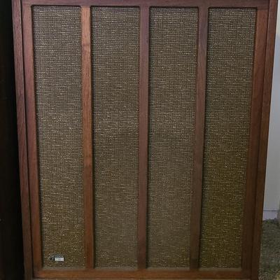 MID CENTURY MODERN FISHER XP10 SPEAKER SET