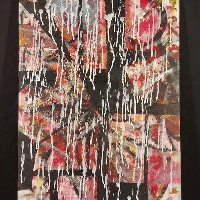 "GOLD MIRAGE" ACRYLIC ON CANVAS