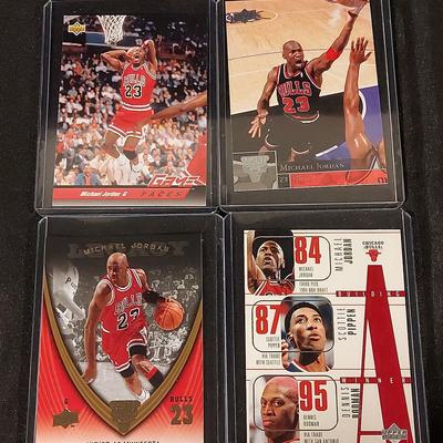COLLECTION OF MICHAEL JORDAN SPORTS CARDS