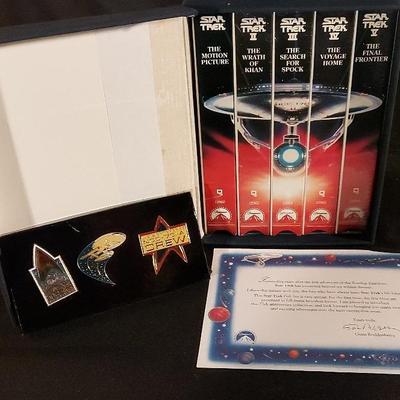 VINTAGE 25TH ANNIVERSARY 1990s STAR TREK VHS TAPES