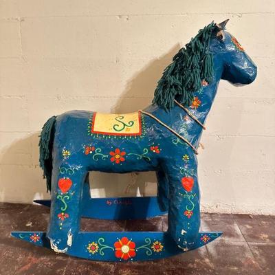 Huge Decorative Rocking Horse - Restaurant Prop/Statement Piece	