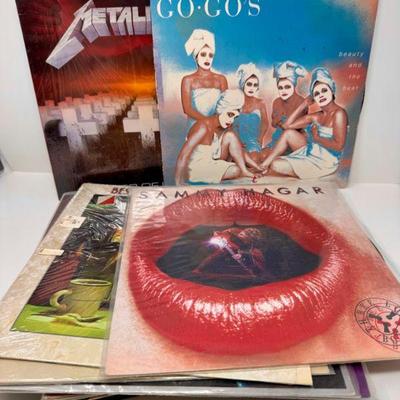 #1 Iconic Vinyl Records: Metallica, Pat Benatar, Stevie Nicks +	