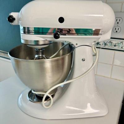 KitchenAid Ultra Power Stand Mixer – 300W, White, Made in USA	