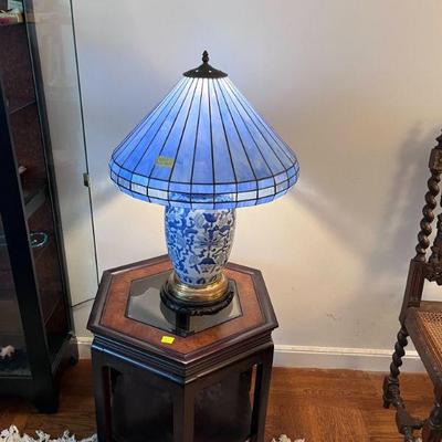 Lamps of all sizes. Table, floor, vintage chandeliers