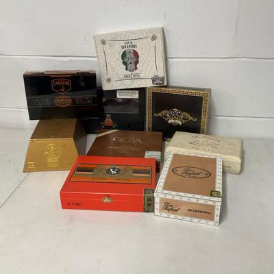Cigar Box Lot