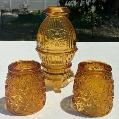 Viking Pot Belly Fairy Light & Diamond Cut Candle Covers