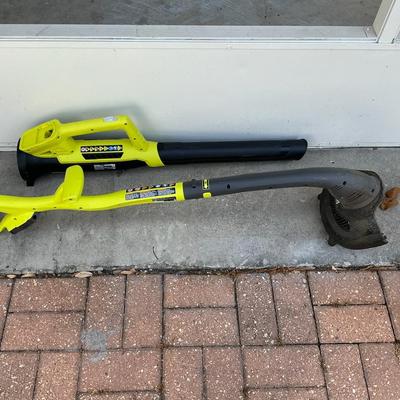 Ryobi Blower And Edger