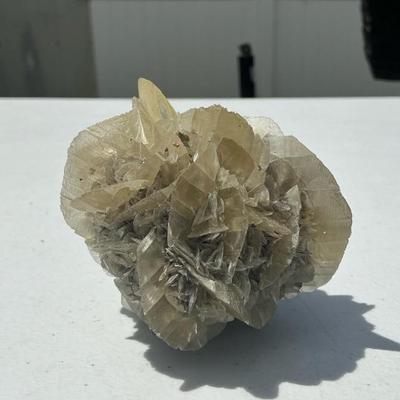 Large Selenite Gypsum Crystal - Glows