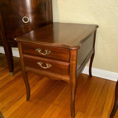 Wood Dovetail Drawer Side Table #2