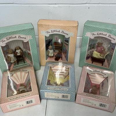 Gund The Littlest Bears NIB Lot Of 6