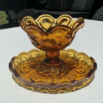 Fenton “Moon & Stars” Serving Dishes