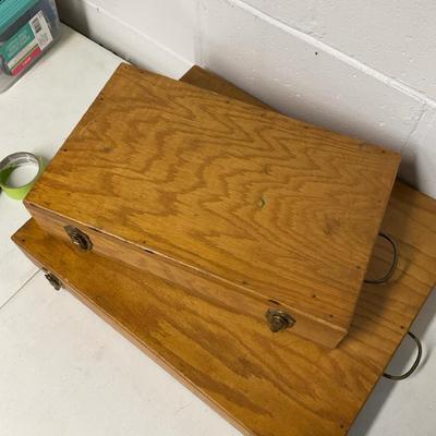Wood Display Carry Cases