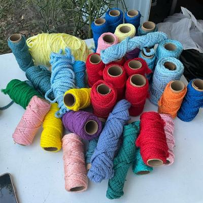 Macrame Yarn Multi Color