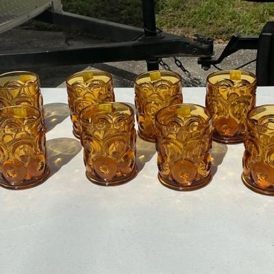 Fenton “Moon & Stars” Rocks Glasses