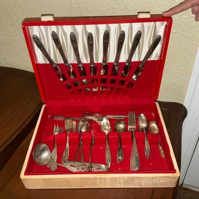 Community Silverplate Service For 8