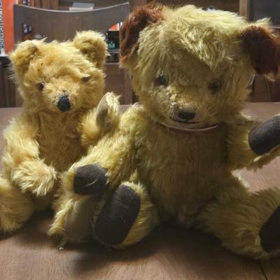 2 Vintage Teddy Bears (See Comments)