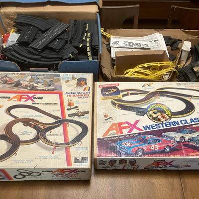 AFX Aurora and Tyco Slot Car Track Sets and Accessories (No Cars)