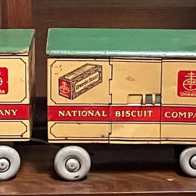 National Biscuit Company (Nabisco) Toy Tin and Wood Truck