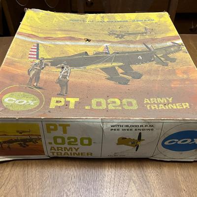 Cox .020 Engine, Ryan PT-20 Army Trainer Airplane