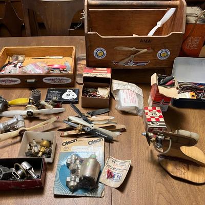 Model Airplane Motors and Parts