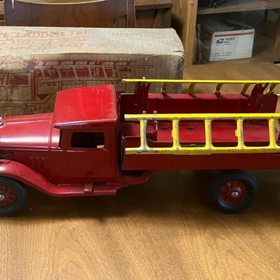 Buddy "L" Ladder Truck No. 436 with Original Box