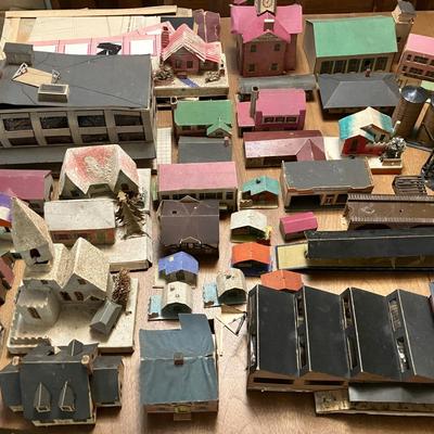 HO Scale Paper Buildings