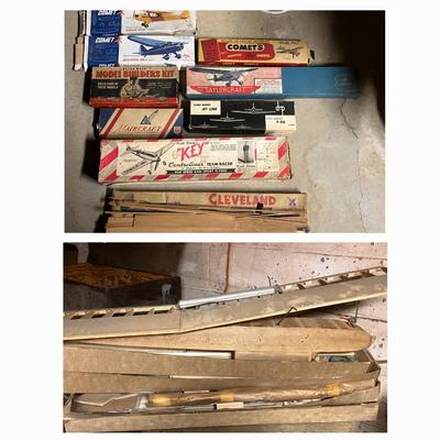 Balsa Wood Model Airplanes