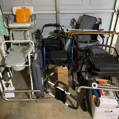 Medical Equipment...Medline Transport Wheelchair + Much More!