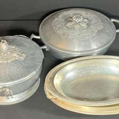 Vintage Silver Hostess Items - Kent, Everlast, Oneida