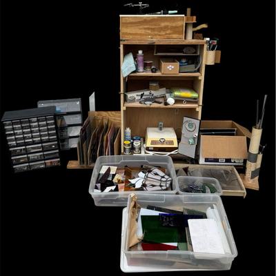 Stained Glass Artist's Lot - Everything You Need to Create Your Masterpiece!