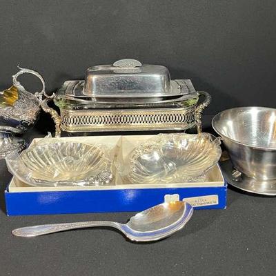 Silver Hostess Items ,Vintage Beauty!