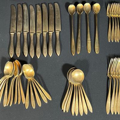 Incredible Vintage Dirigold Diralyte Flatware