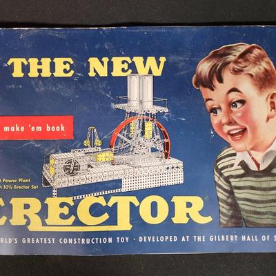Erector Set & Lincoln Logs - Vintage Finds!