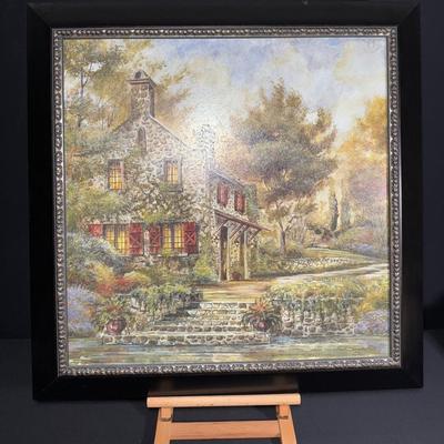 "Stone Cottage Path" by Steve Butler, Signed
