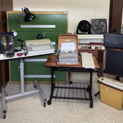 Classic Smith Corona & Heavy Duty Office Essentials - Made To Last! This File Cabinet is a Good One!