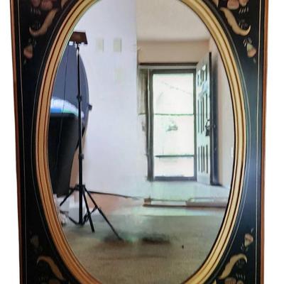 Elegant Ethan Allen Mirror, a Gold Trim A Classic! - Heavy & Substantial Mirror!