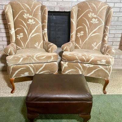 MCM Wingback Matching Set - Timeless - These are Pretty!