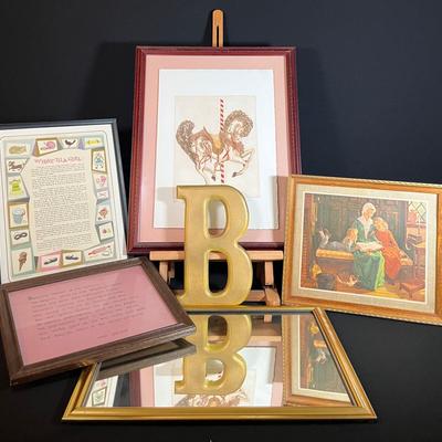 A Whimsical Collection Of Art & Decor for a Girl’s Room