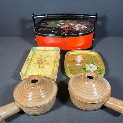Vintage Japanese Bento Box And Other Asian Inspired Treasures