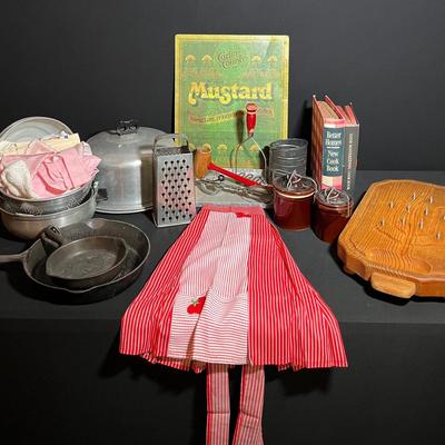 Vintage KitchenTreasures, Cast-Iron & Aluminum