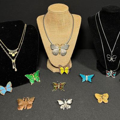 You Love Butterflies too? Eclectic, Cloisonne, Copper... A Whimsical Assortment!