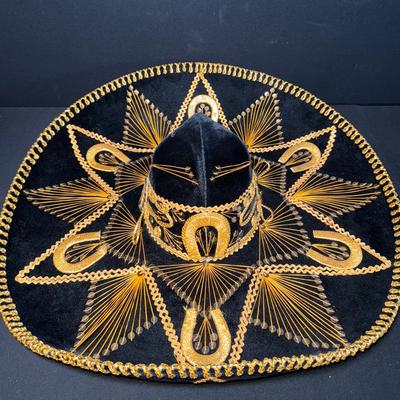 Classic Pigalle Style Mariachi Sombrero - Collectible!