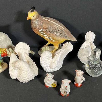 Vintage Italian And Japanese Figurines-  For The Animal Lover