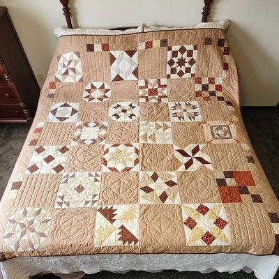 Traditional But Unique Starburst Quilt!