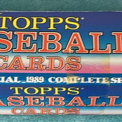 1989 Topps Baseball Card Box 